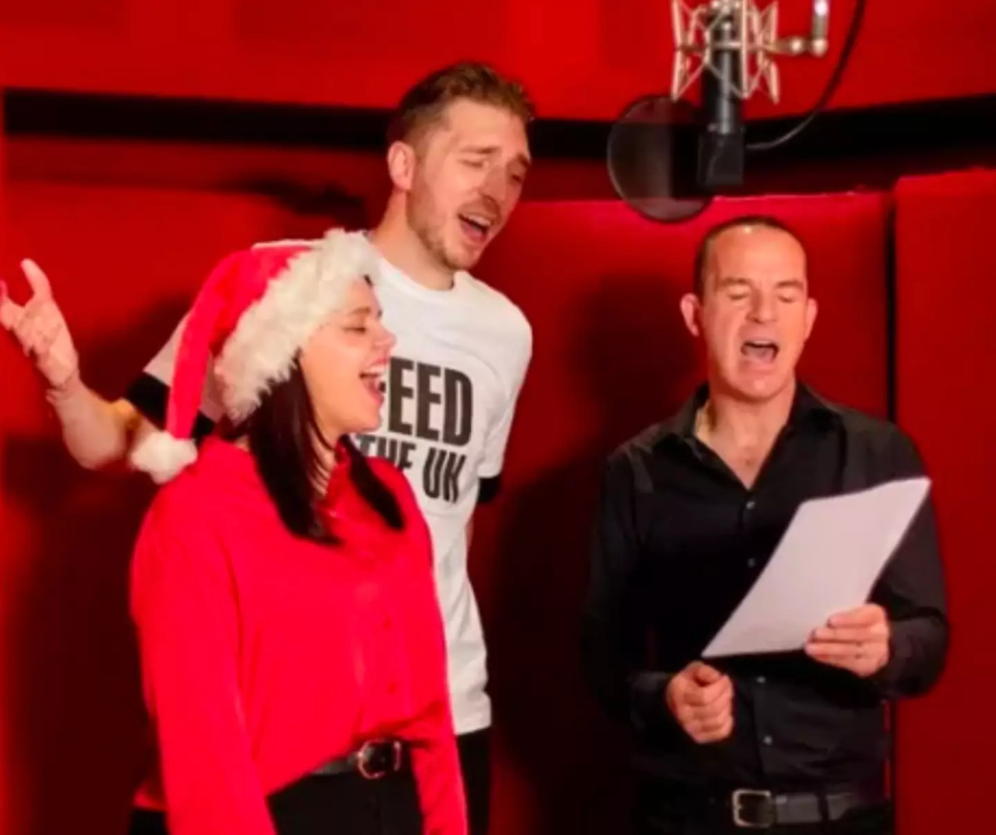 The MoneySavingExpert and LadBaby are hoping for a festive chart topper.