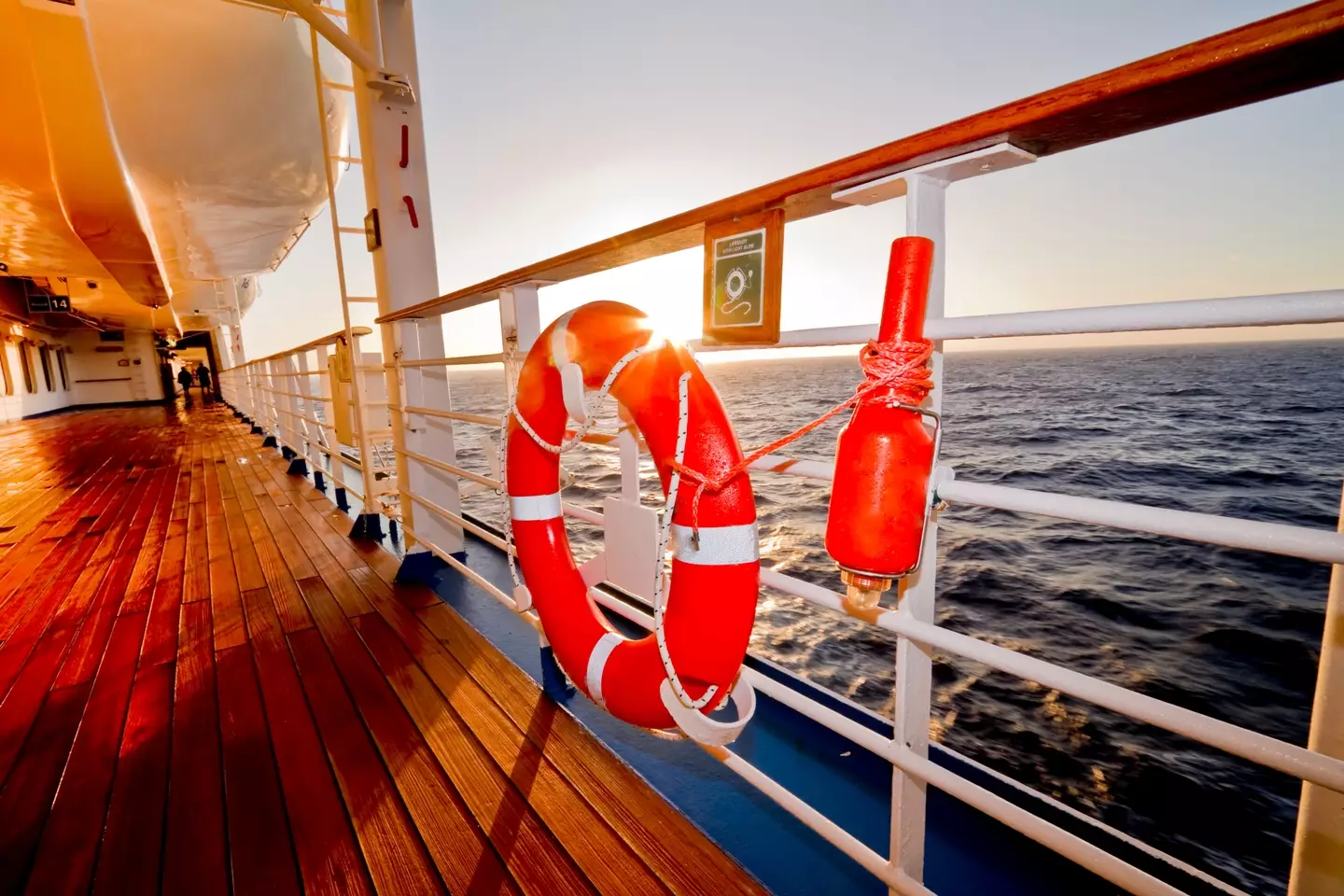If you hear the word 'Oscar' over the ship's announcement it means someone is overboard. (Getty Stock Photo)