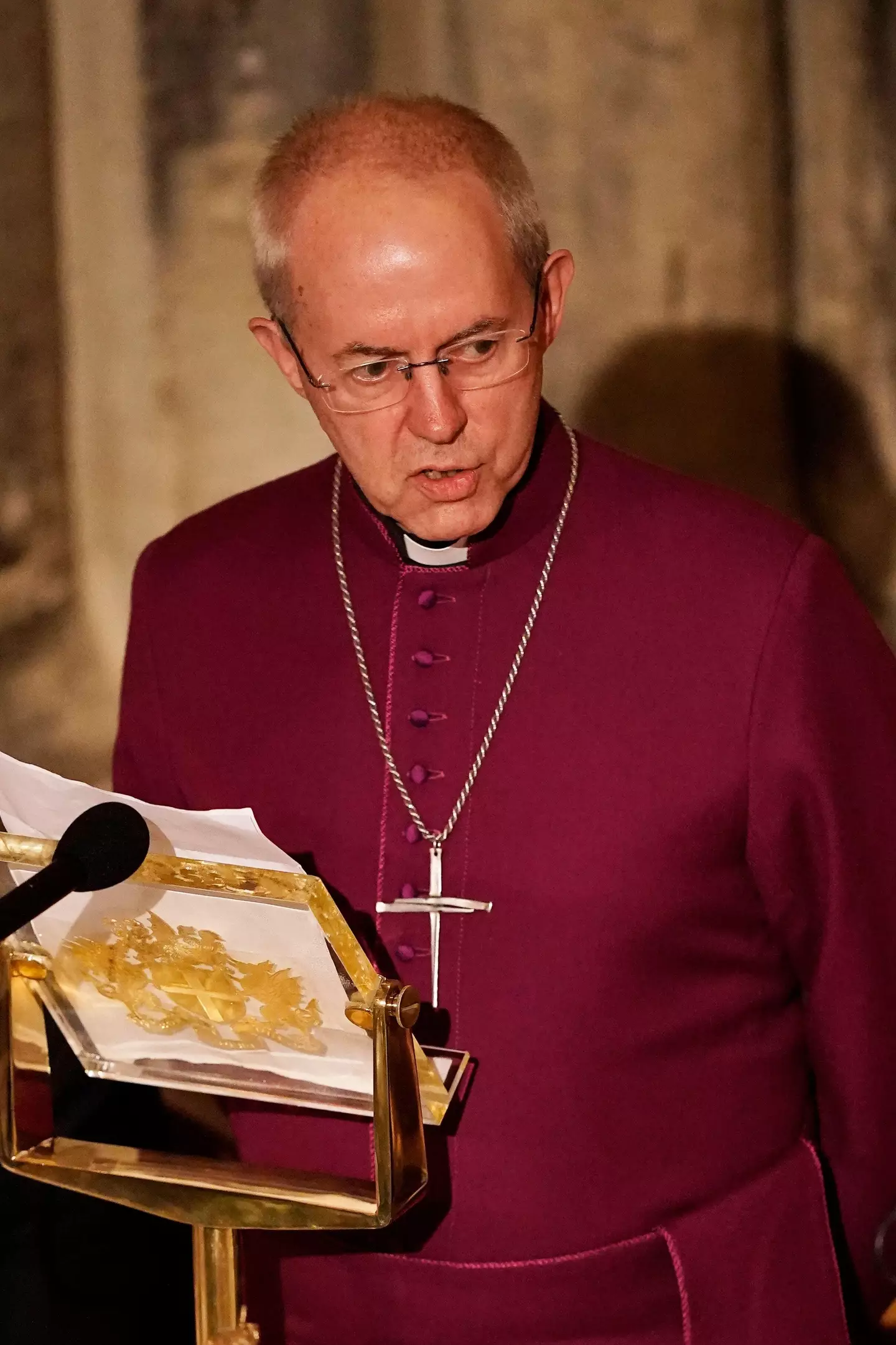 The Archbishop of Canterbury Justin Welby.