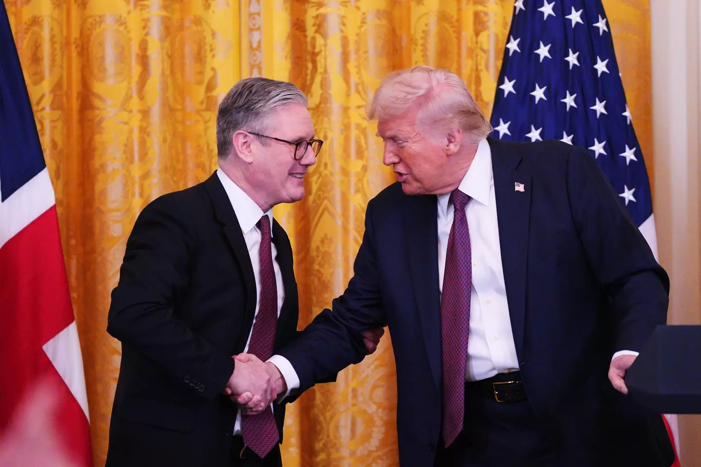 It is hoped that the UK can hash out a deal with the US to avoid the tariffs (Carl Court - Pool/Getty Images)