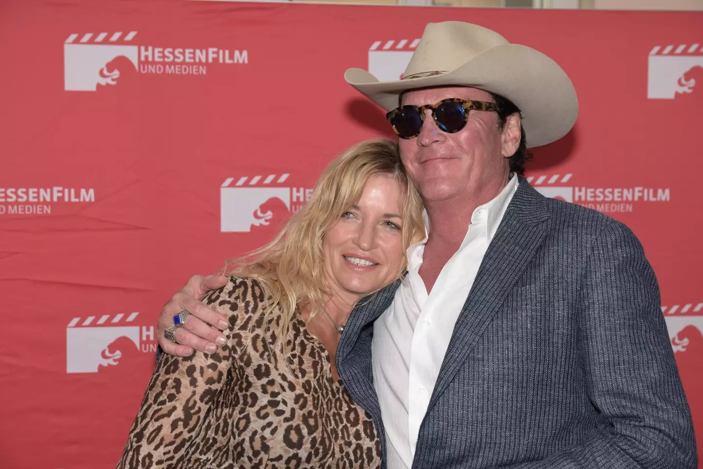 Michael Madsen with his wife DeAnna.