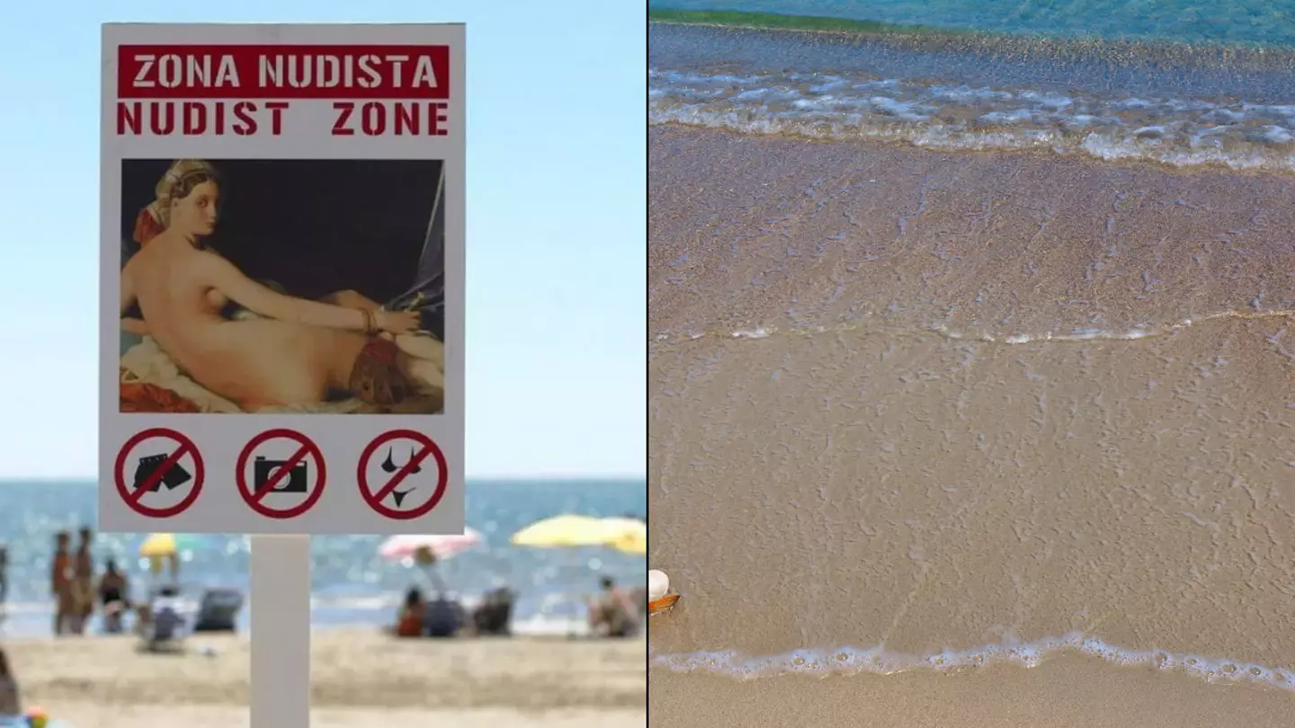 Strict rules visitors must follow at one of the world's largest nudist beaches