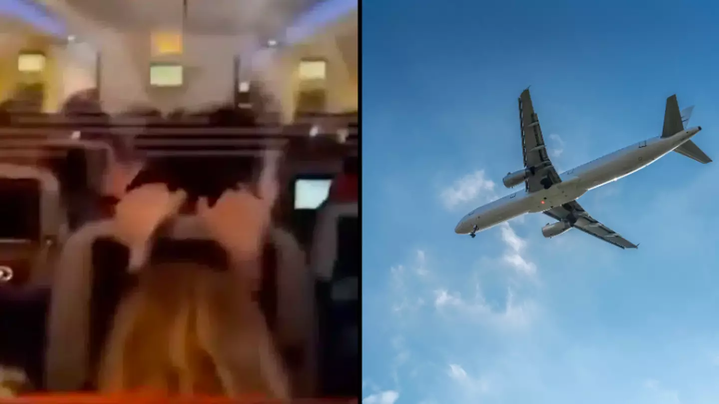 Scary footage shows inside plane that accidentally flew faster than speed of sound