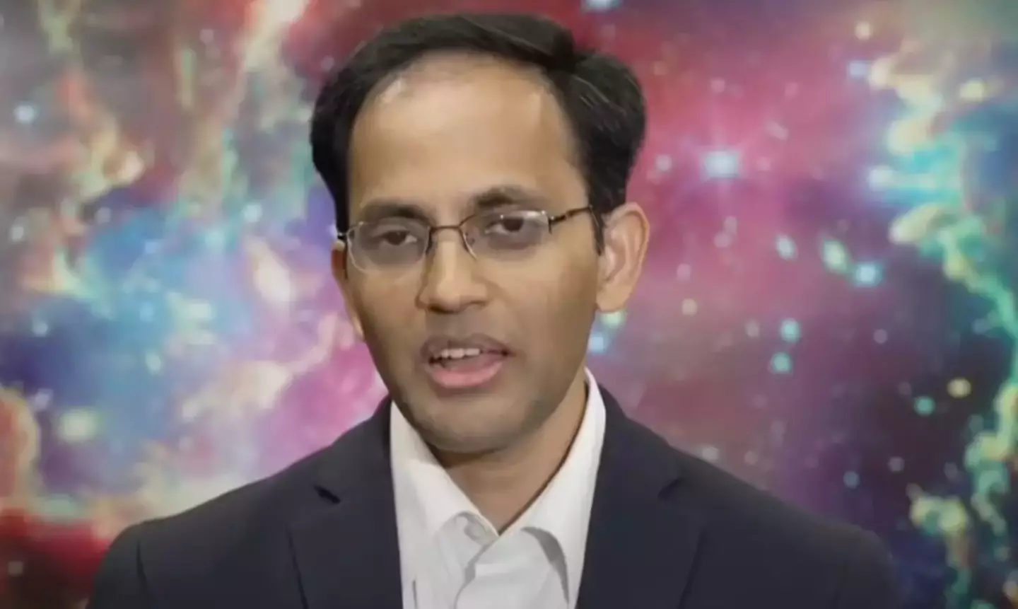 Professor Madhusudhan previously said his team's findings were the strongest hint' of life in the solar system that scientists had ever seen (Channel 4 News)
