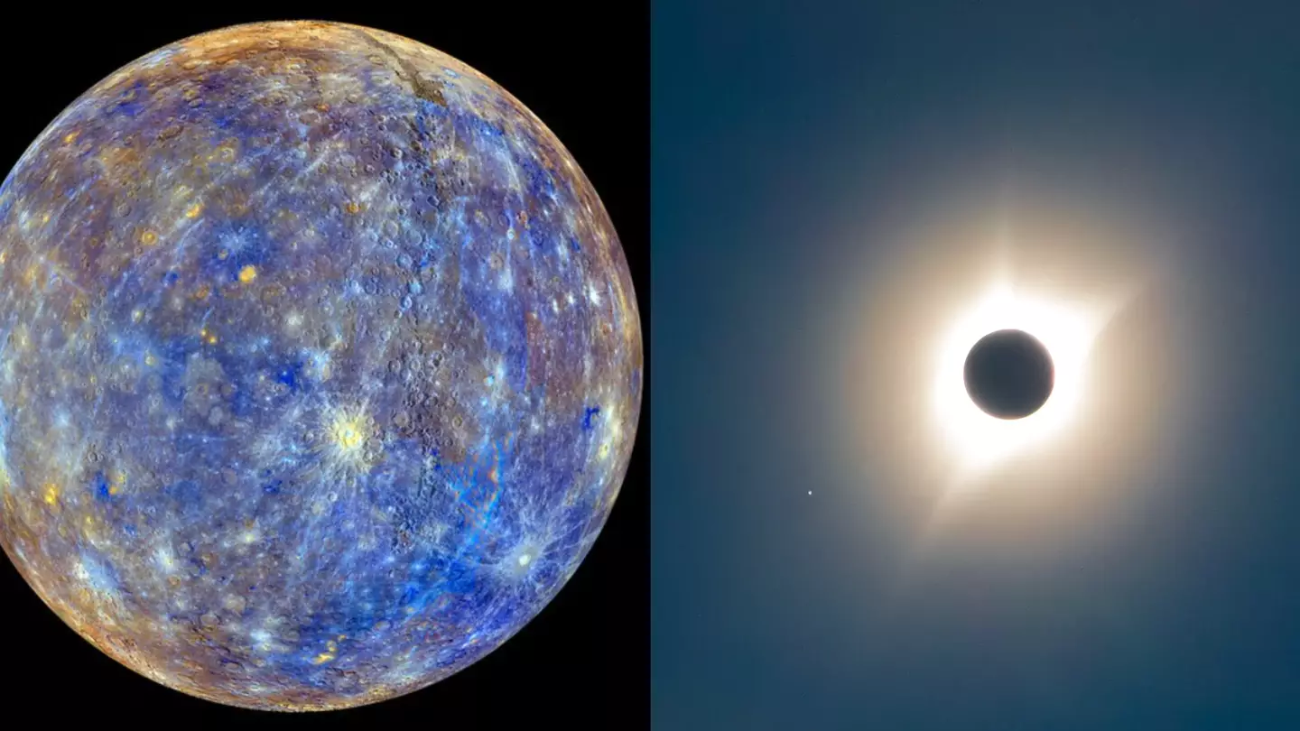 Mercury appears to be getting smaller and smaller