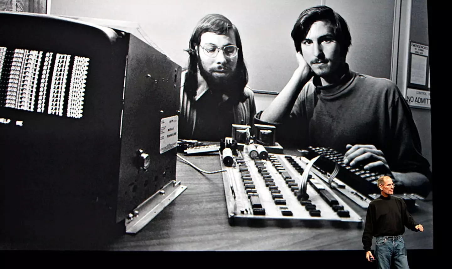 Steve Jobs and Steve Wozniak both became super rich from Apple (Tony Avelar/Bloomberg via Getty Images)