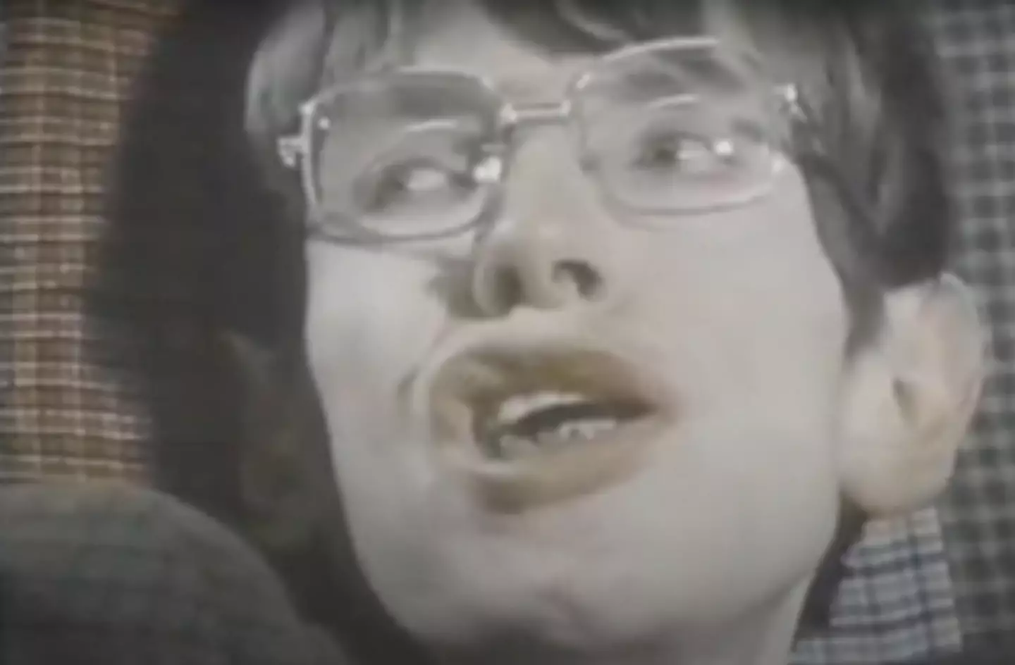 Stephen Hawking in BBC's Horizons in 1983.