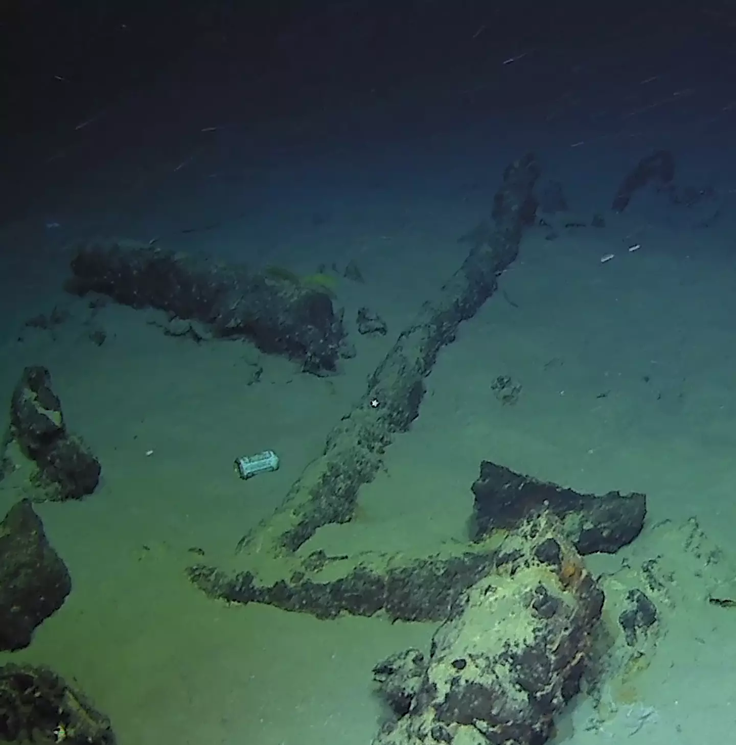 Rubbish was also found at the site, raising concerns over pollution (Drassm/Facebook)