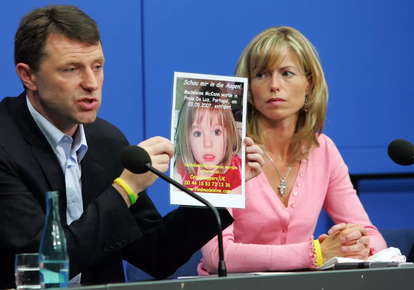 Kate and Gerry have never given up hope of finding their daughter (Miguel Villagran/Getty Images)