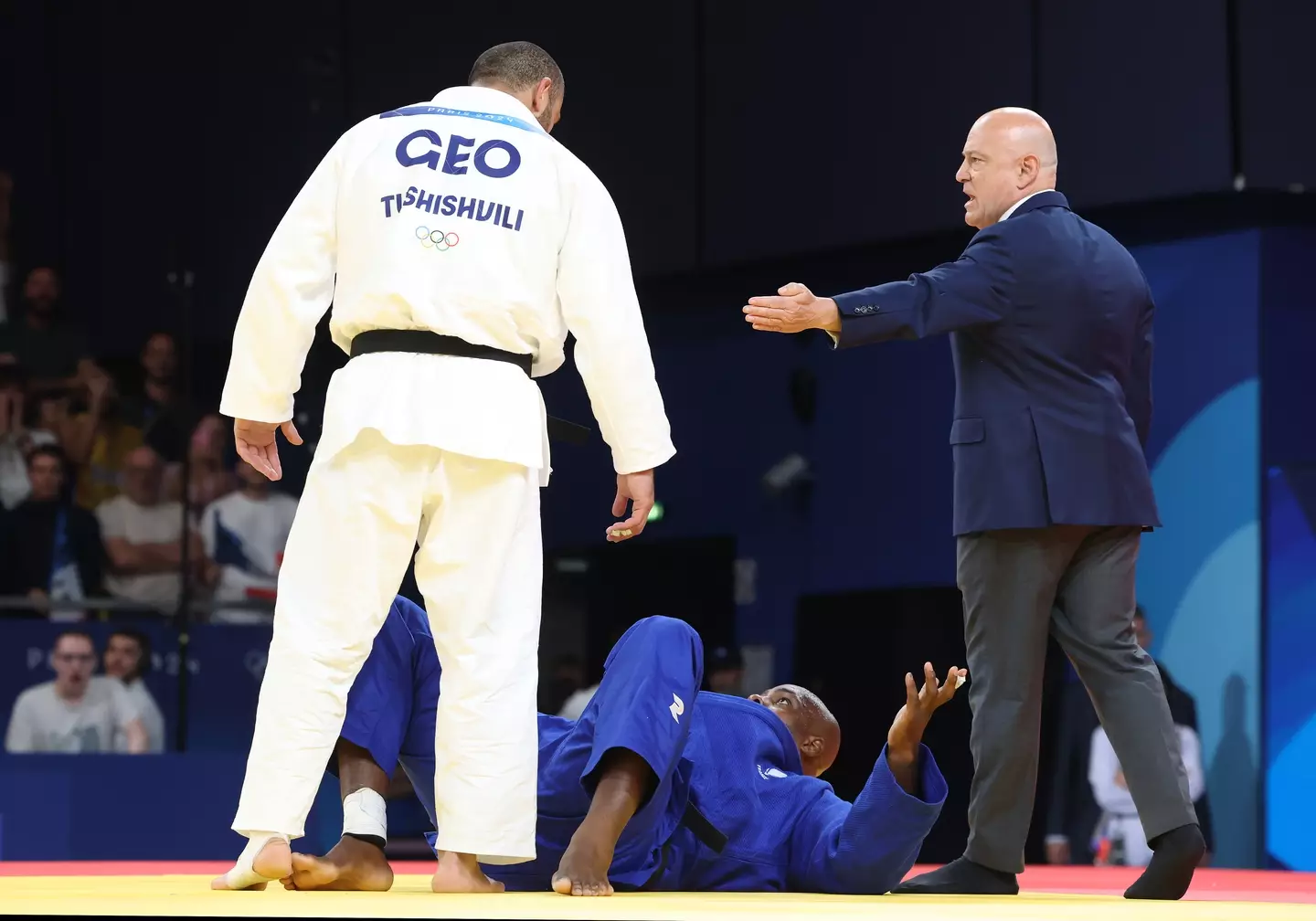A nightmare for the Georgian. (Pascal Le Segretain/Getty Images)