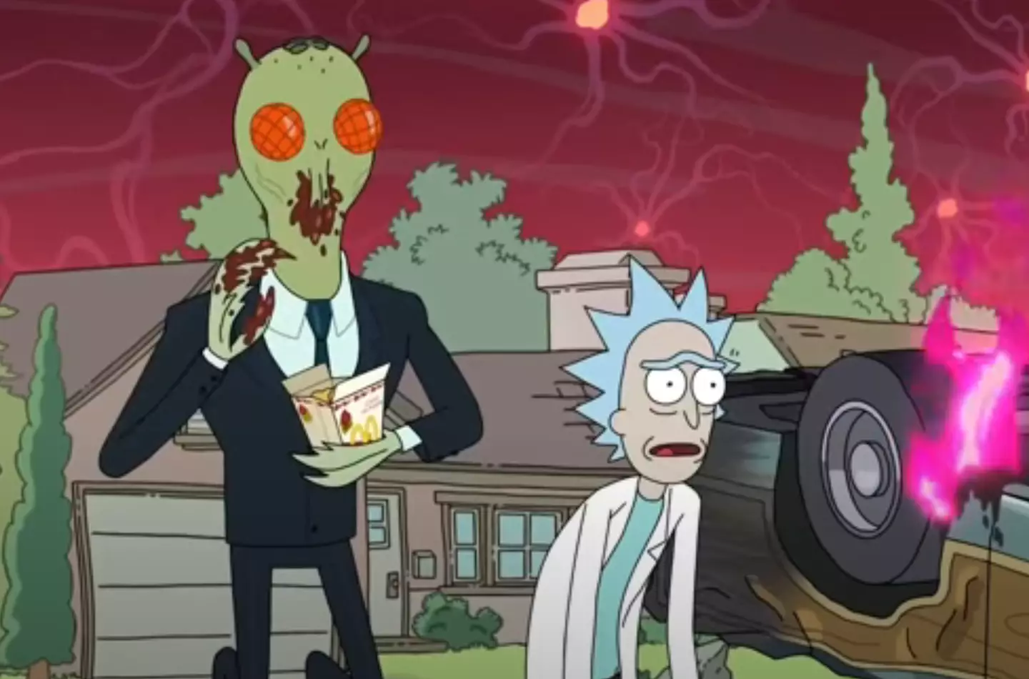 Rick and Morty helped bring back the Szechuan Sauce, and Szechuan Sauce related disturbances (Adult Swim)