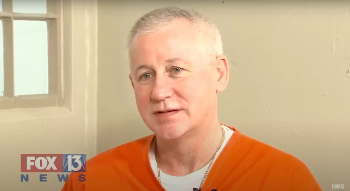 He said he felt 'at peace' the day before his execution.