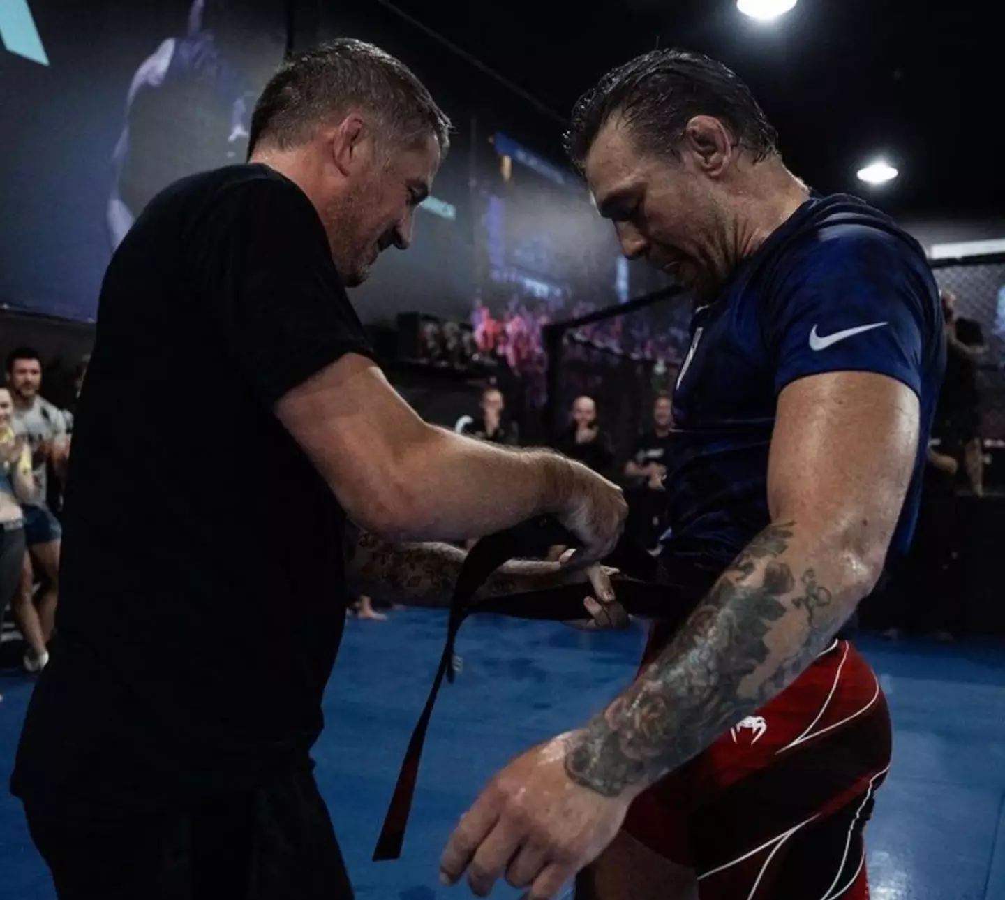 Conor McGregor received his black belt after 20 years.