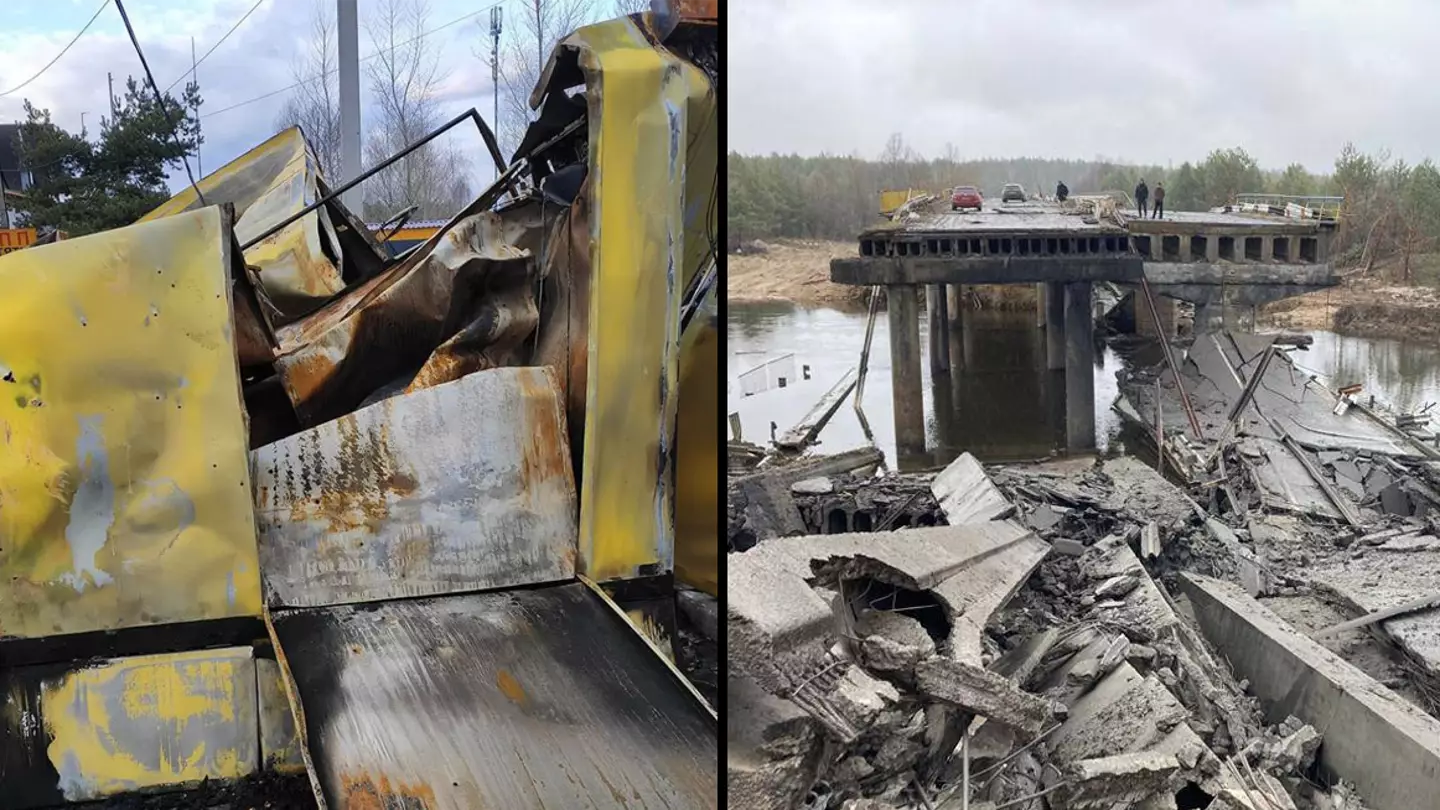 Tour Group Shares Pictures Of Chernobyl Exclusion Zone In Aftermath Of Russian Invasion