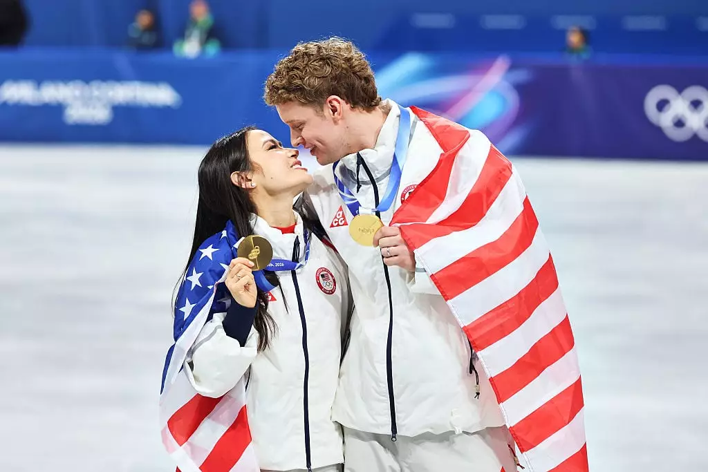 The pair won silver (Tang Xinyu/VCG via Getty Images)