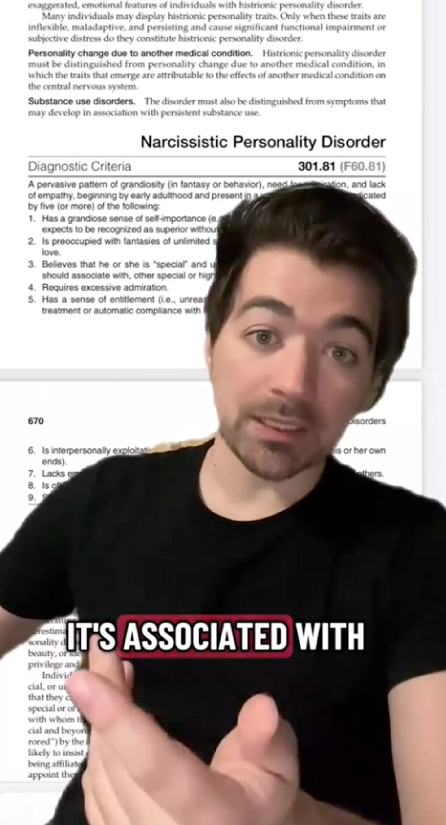 Jacob is known online as The Nameless Narcissist (Instagram/@thenamelessnarcissist)