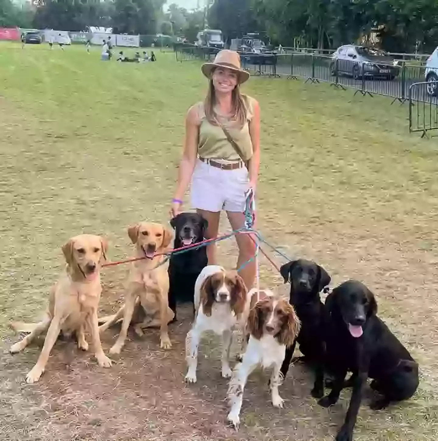 Louise Glover has since worked as a personal trainer and dog walker, but when the work dropped and her rent rose she was left homeless (Instagram/@louiseglover)