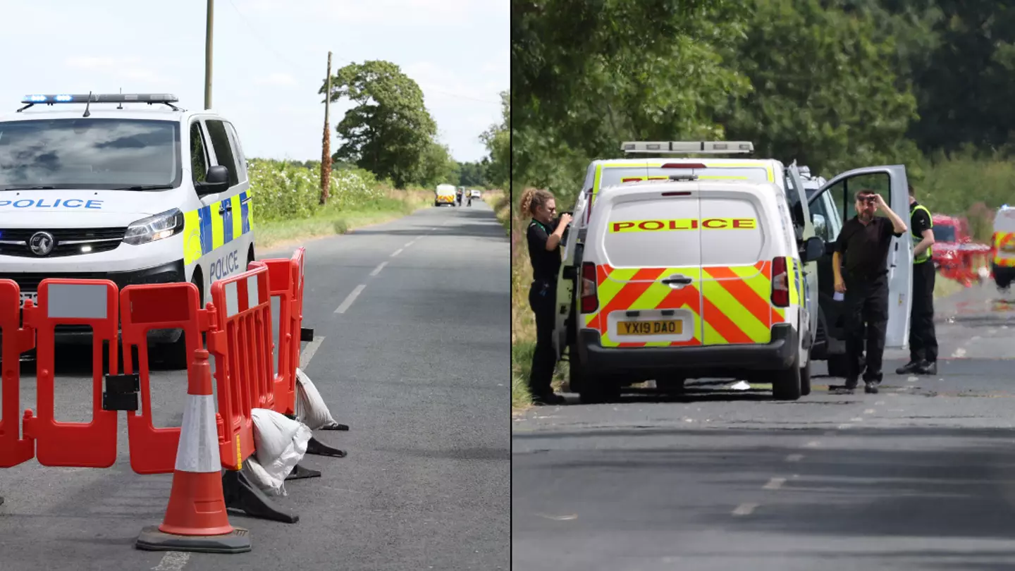 Two men confirmed dead after aeroplane crash in Yorkshire