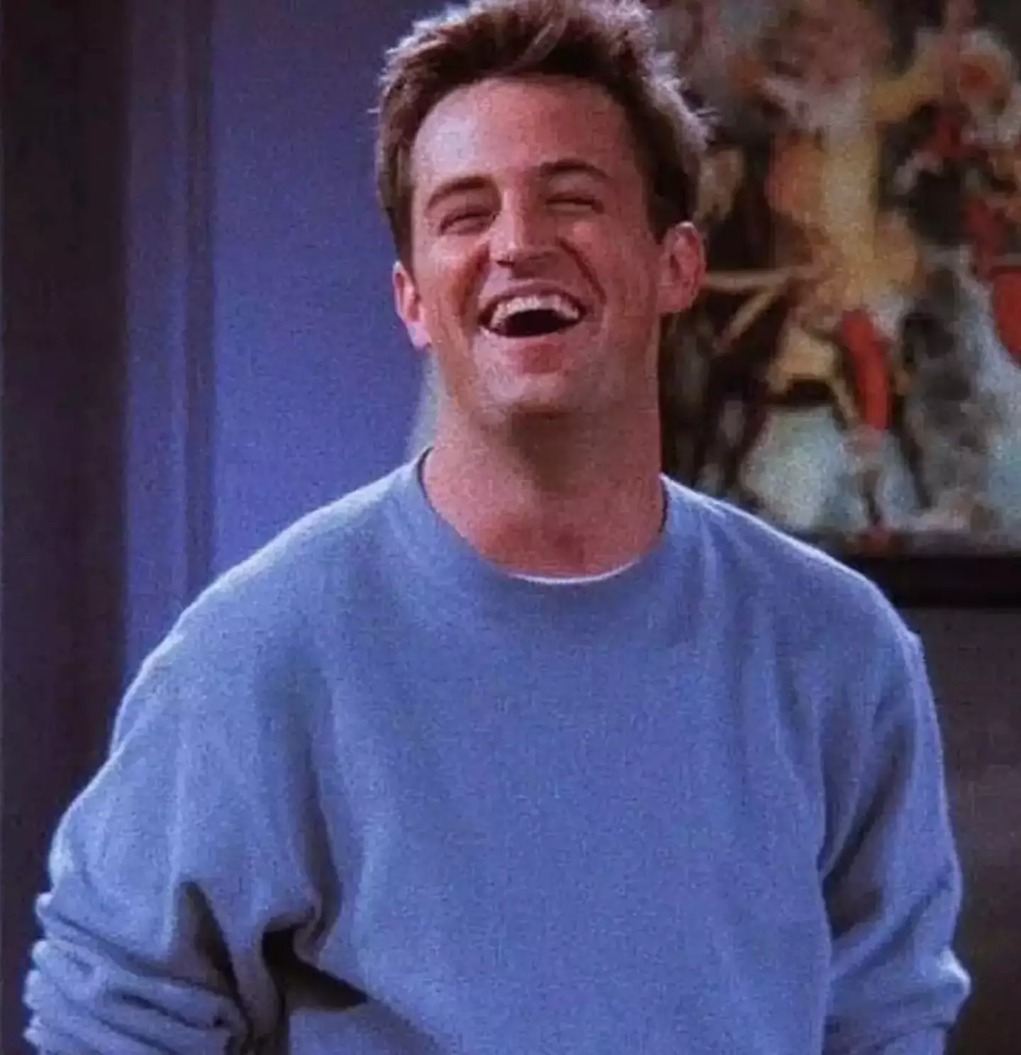 Perry was famous for his role as Chandler in Friends. (NBC)
