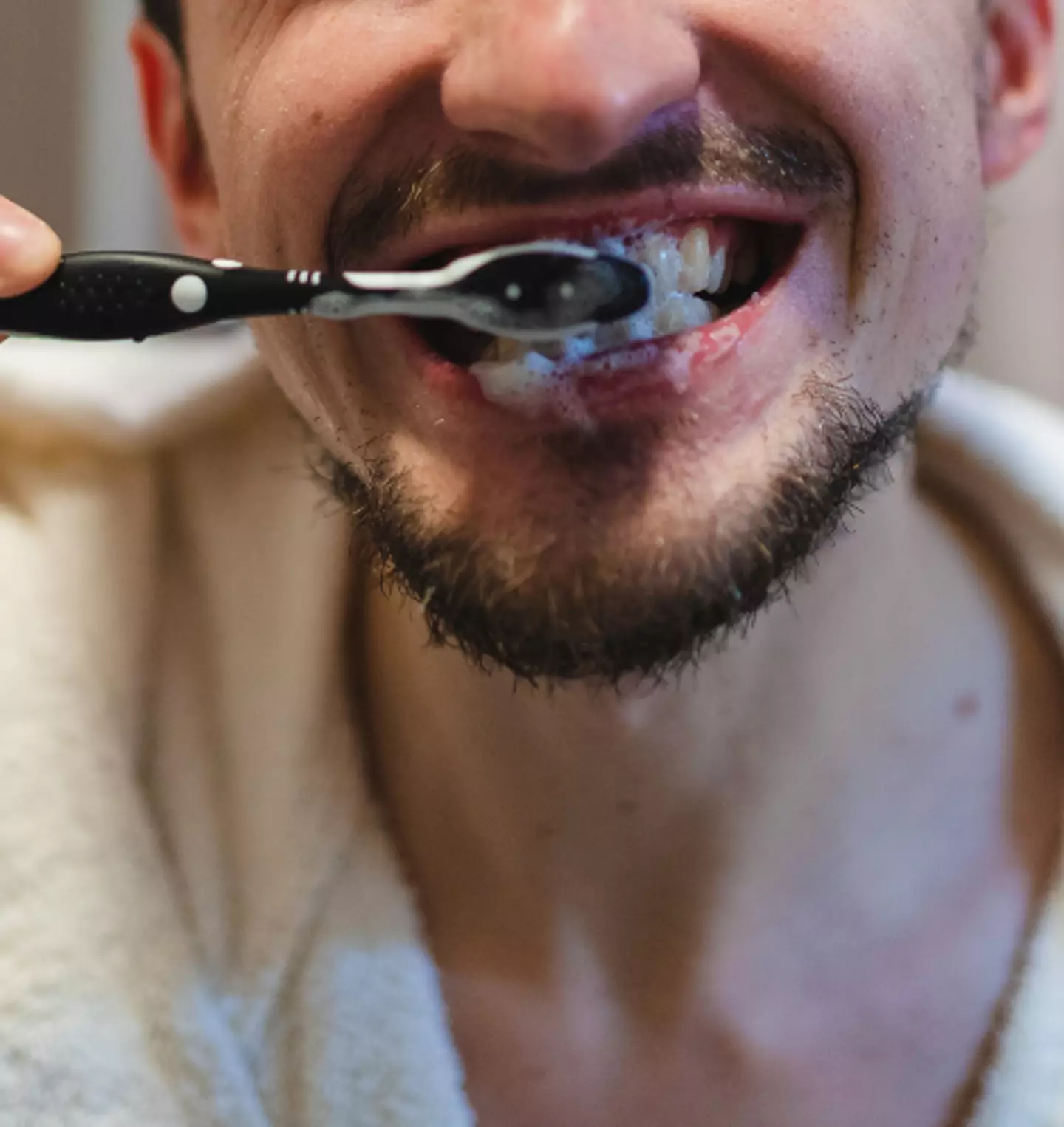 The dentist has revealed the three times you should 'never ever ever brush your teeth'. (Getty Stock Images)
