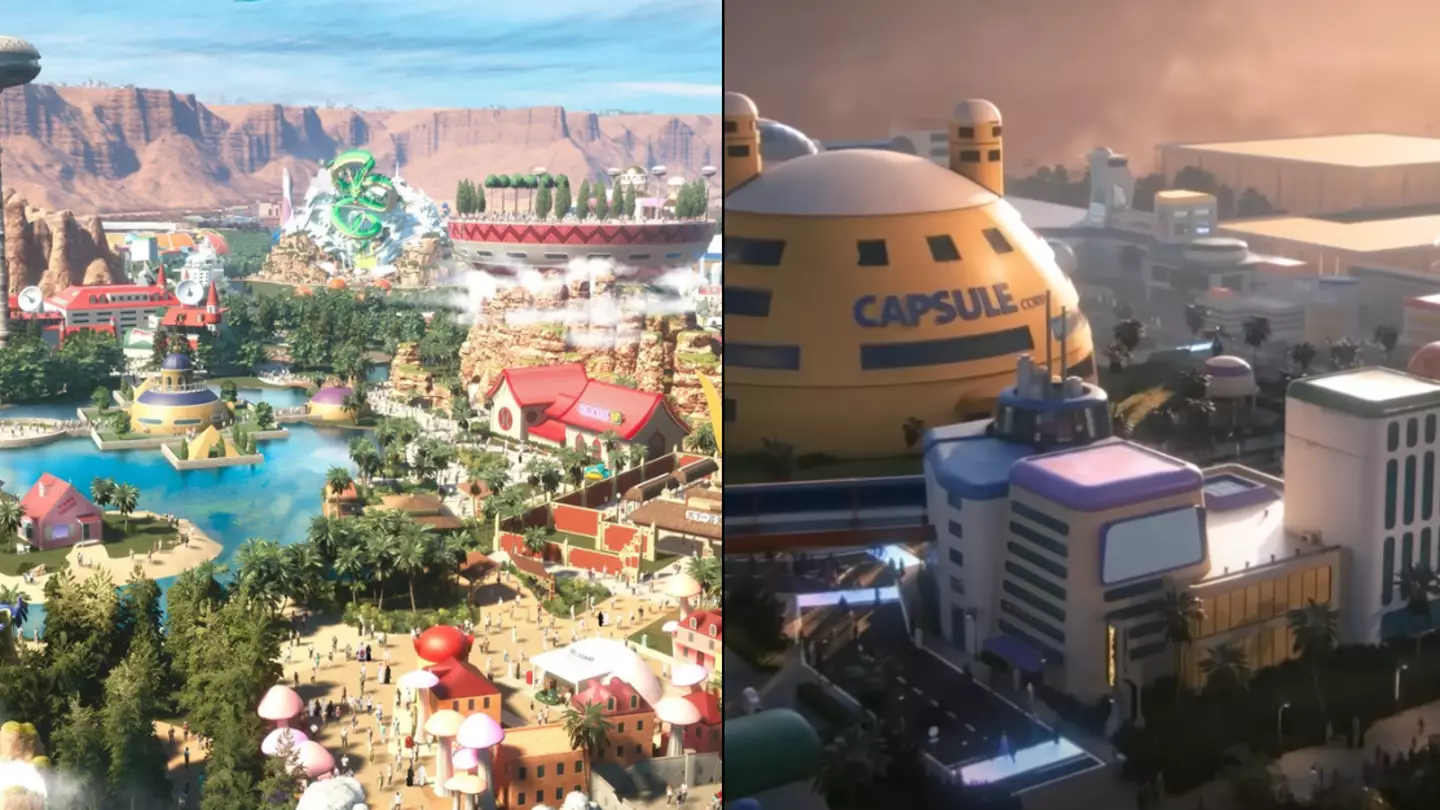 World first 'Dragon Ball' theme park to open with 220ft dragon rollercoaster