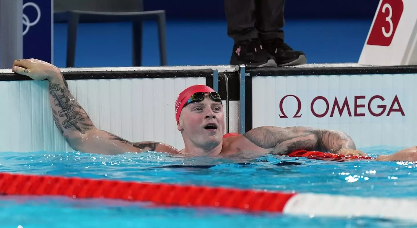 Peaty was favourite to win after being known as the first British swimmer ever to retain an Olympic title. (PA)