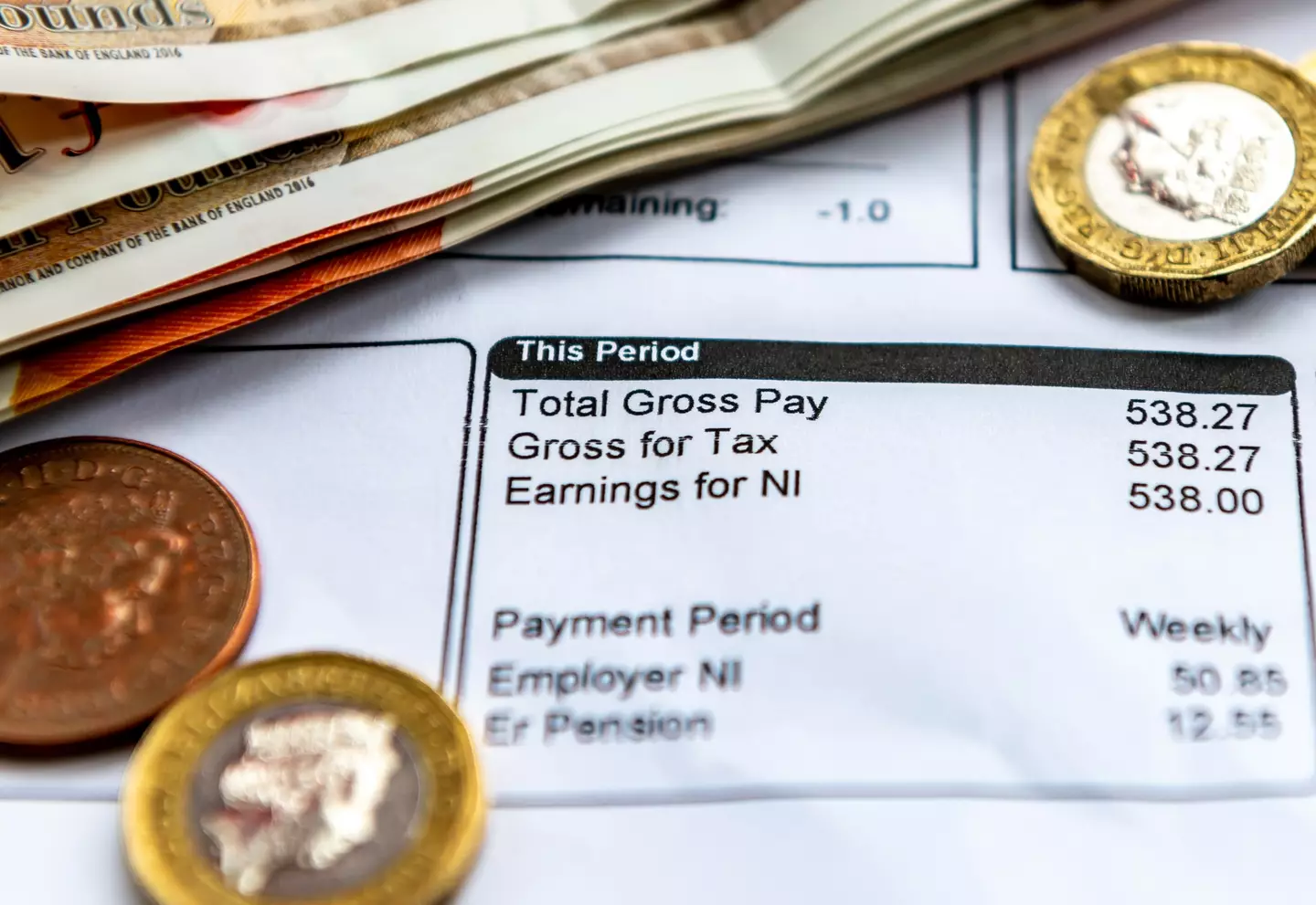 Check your payslip (Getty Stock Images)