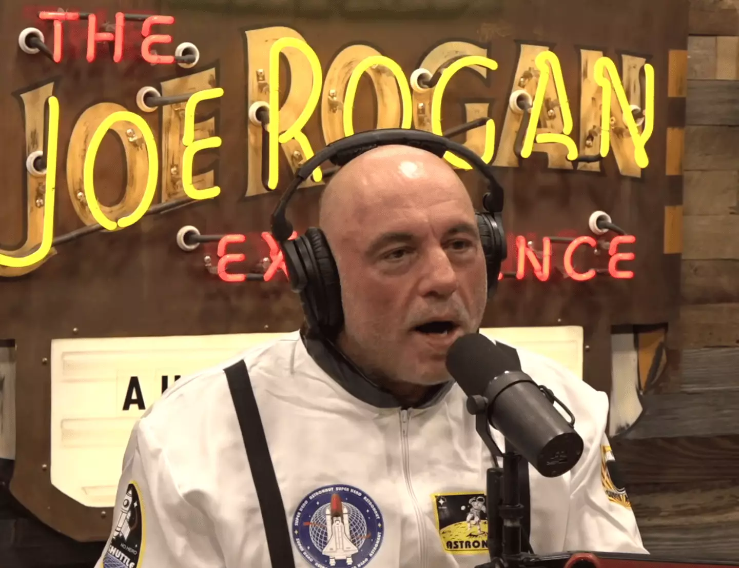 Joe Rogan reckoned it was a sign that 'woke s**t' was to blame (YouTube/PowerfulJRE)
