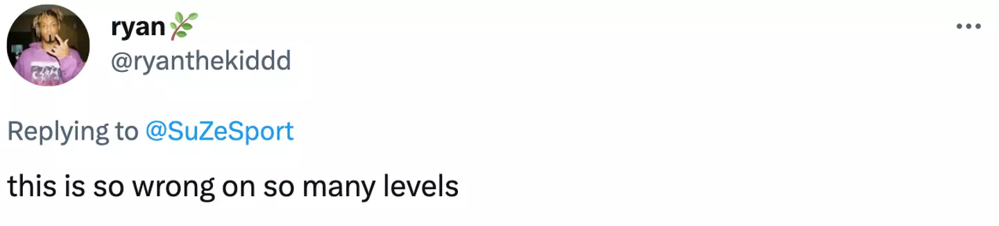 Social media users couldn't believe what they were seeing.