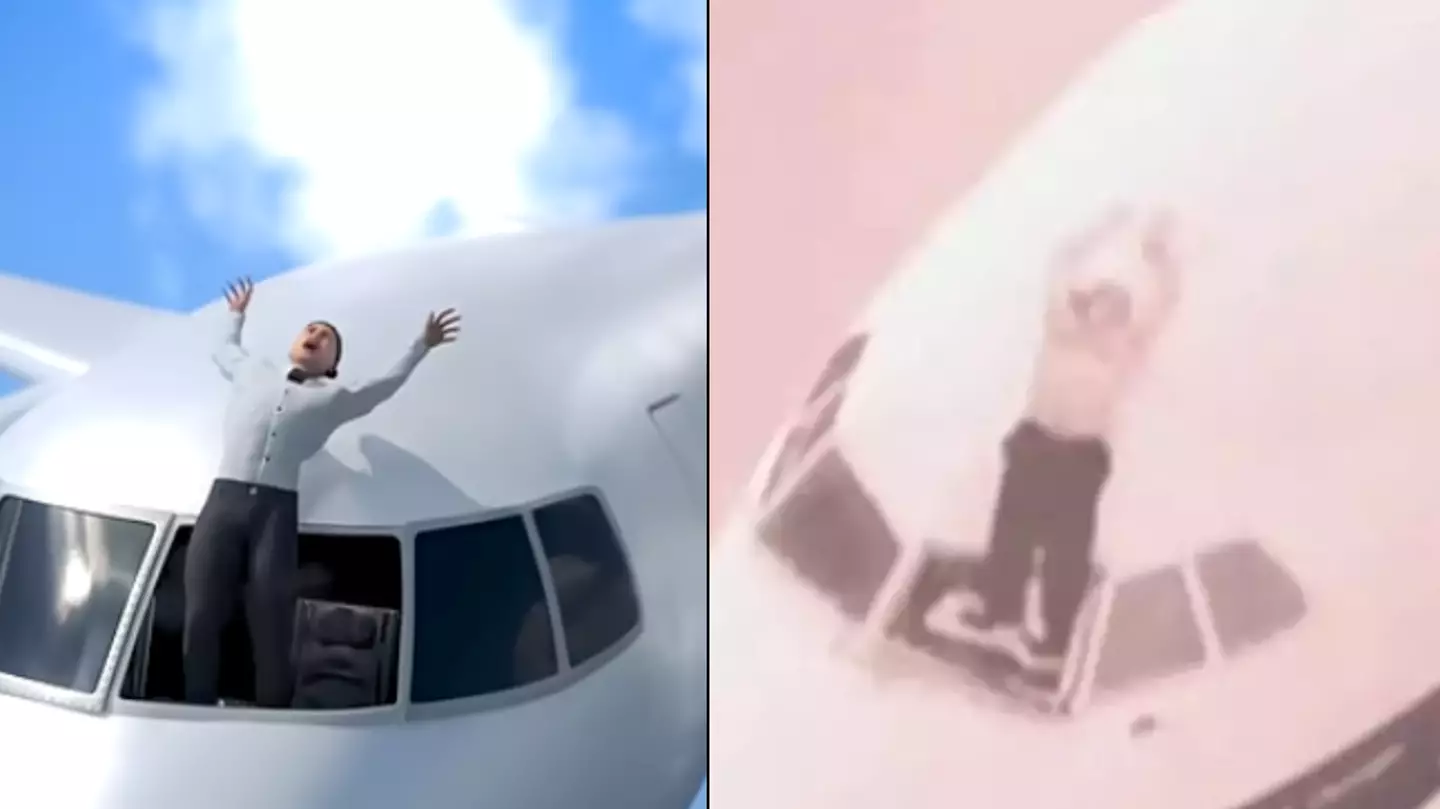Terrifying simulation shows what happened to pilot after he was sucked out of plane mid flight