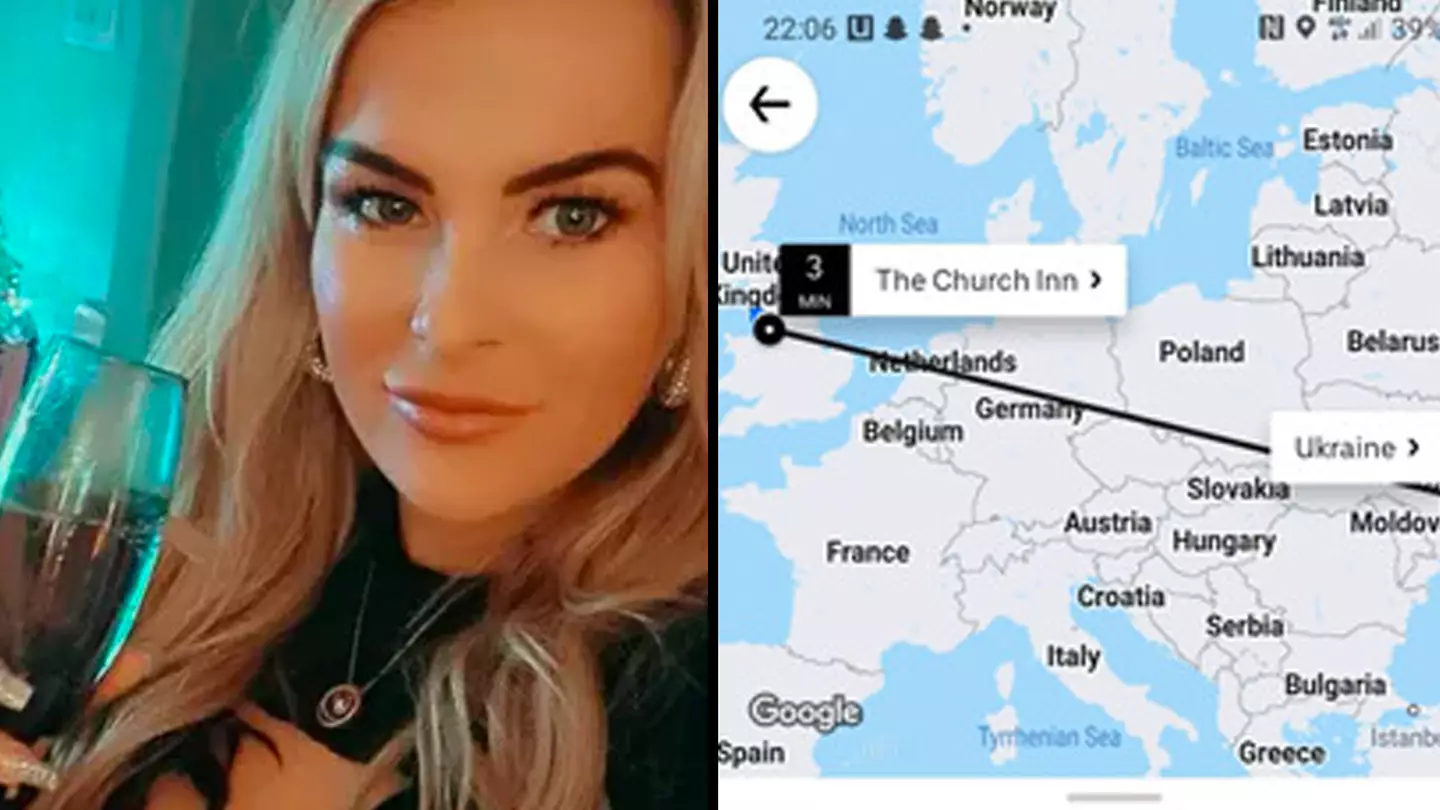 Woman Attempts To Order £4,500 Uber To Ukraine To Help Out After 'One Too Many Drinks'