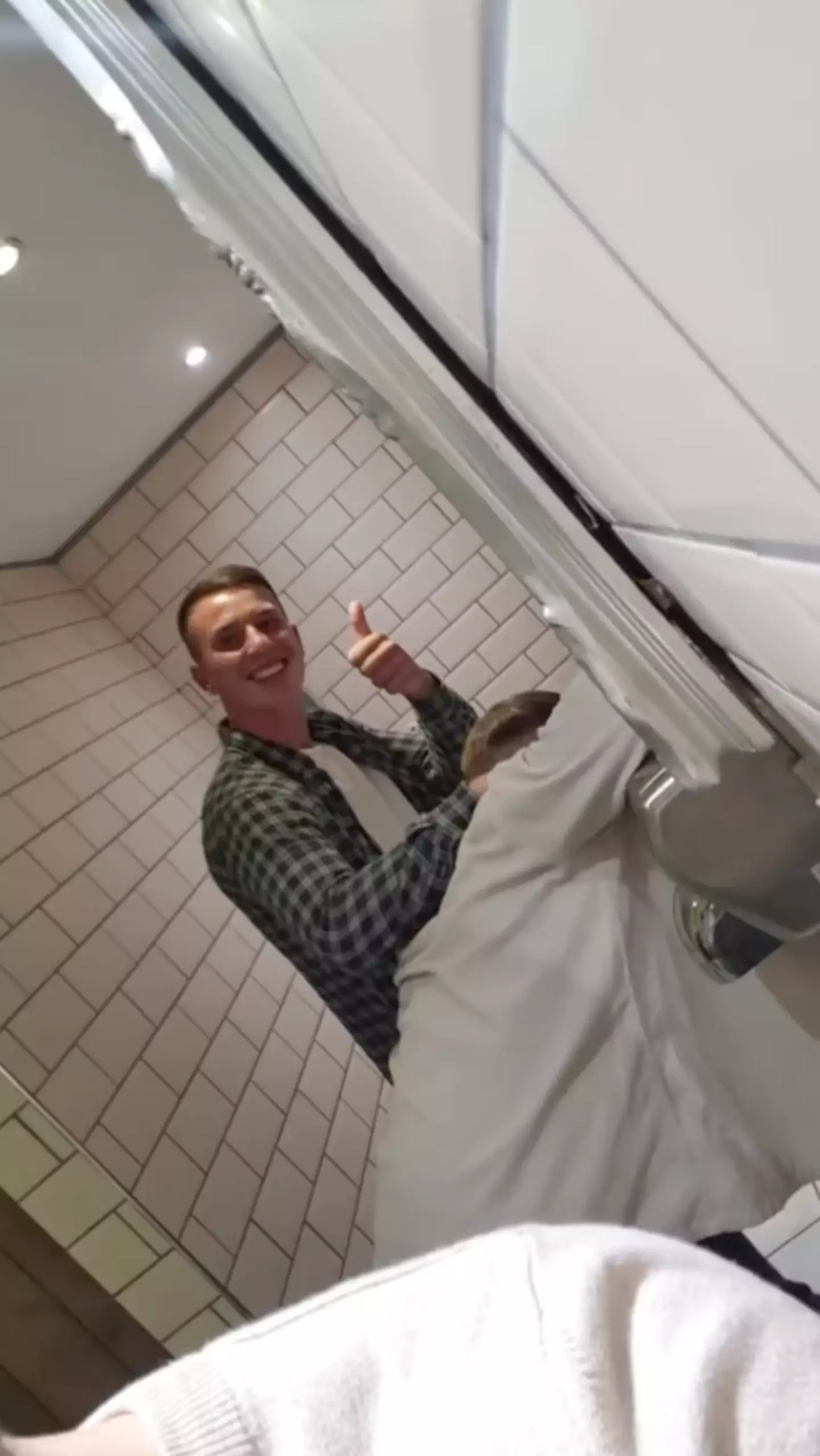 The sign of a good night, wherever you are.