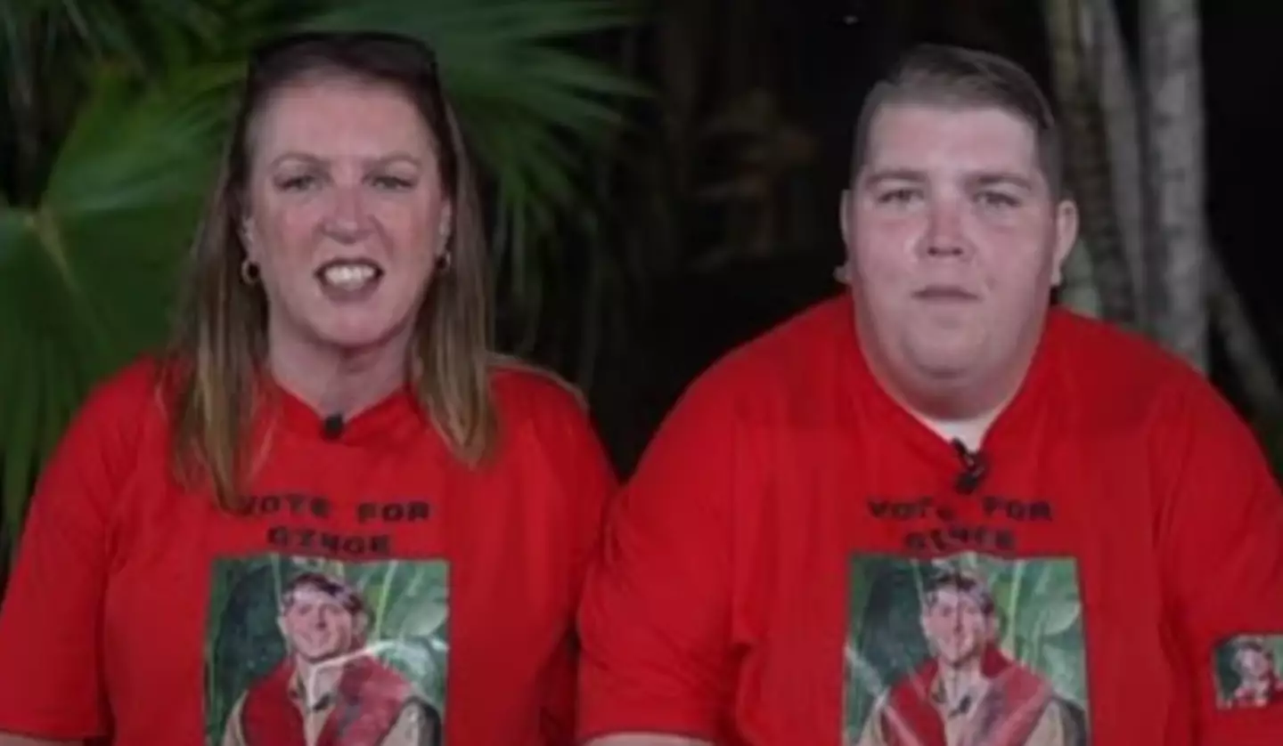 Ginge's mum and sister (ITV)