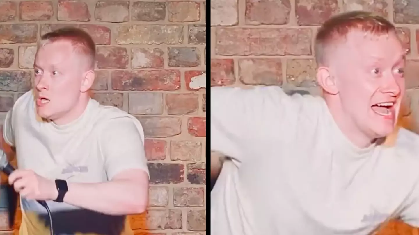 Comedian's slow-motion impression of football goal celebration has people seriously impressed