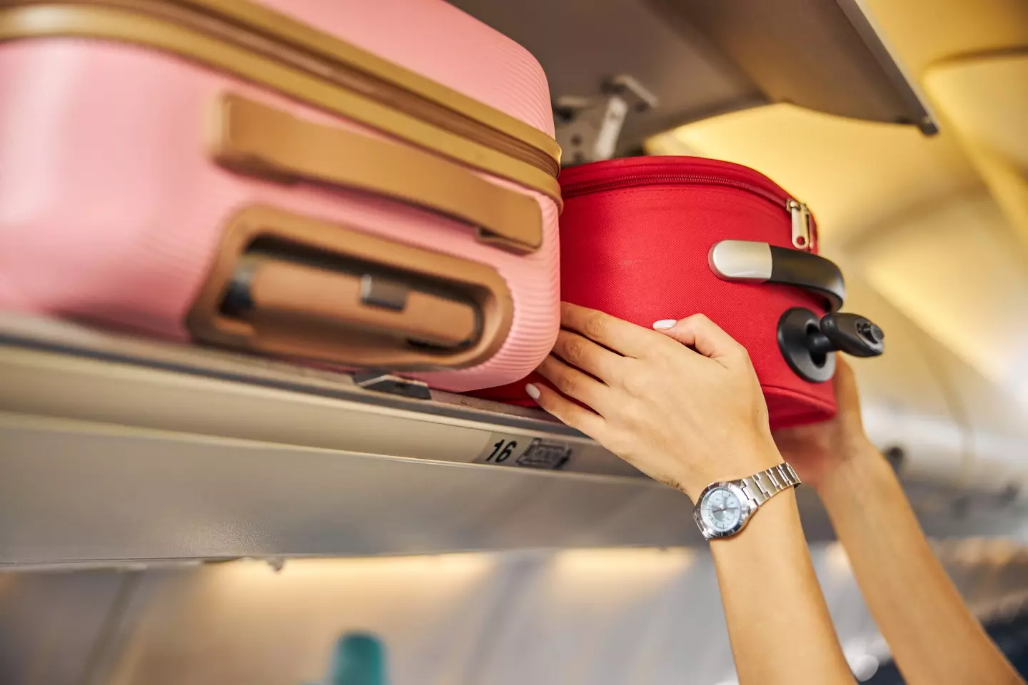 A Reddit user shared a hand luggage hack. (Getty Stock Images)