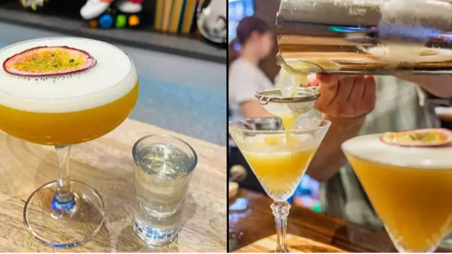 People are baffled about how to actually drink a pornstar martini