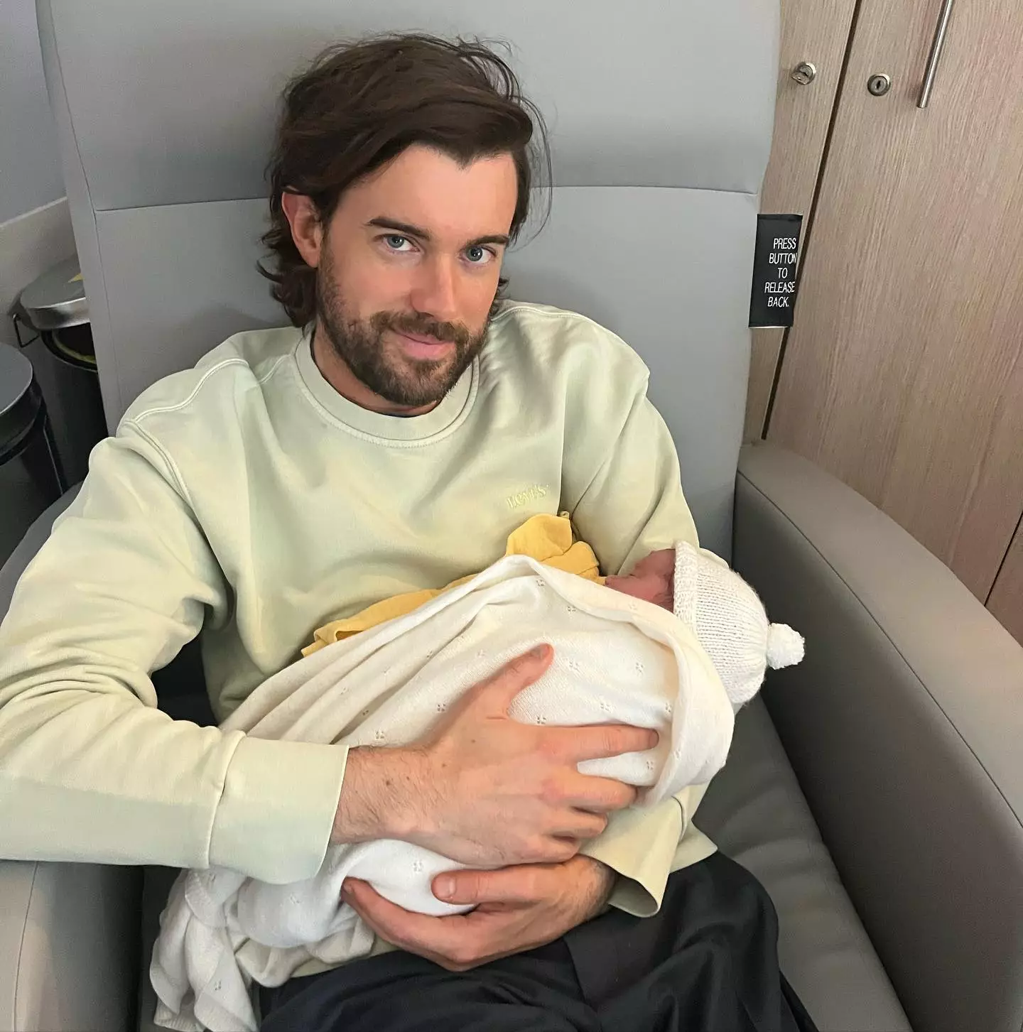 Jack Whitehall welcomed his first child earlier this month.