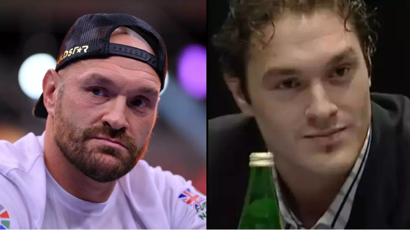 Tyson Fury’s distinctive husky voice is the result of a sparring accident