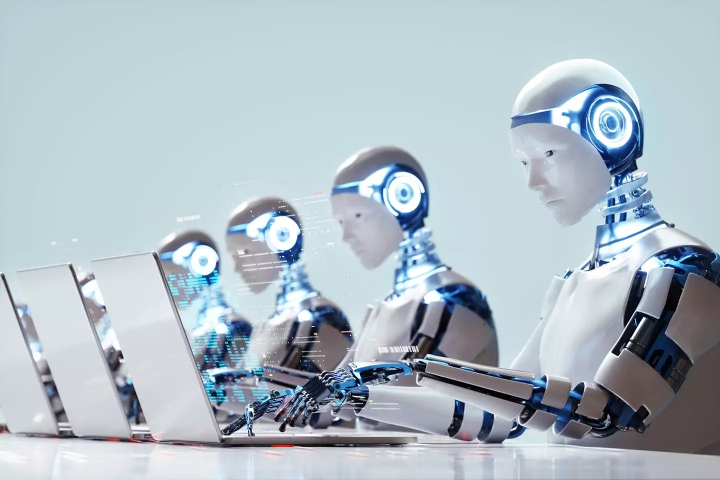 AI looks to be taking over. (Getty Stock Images)
