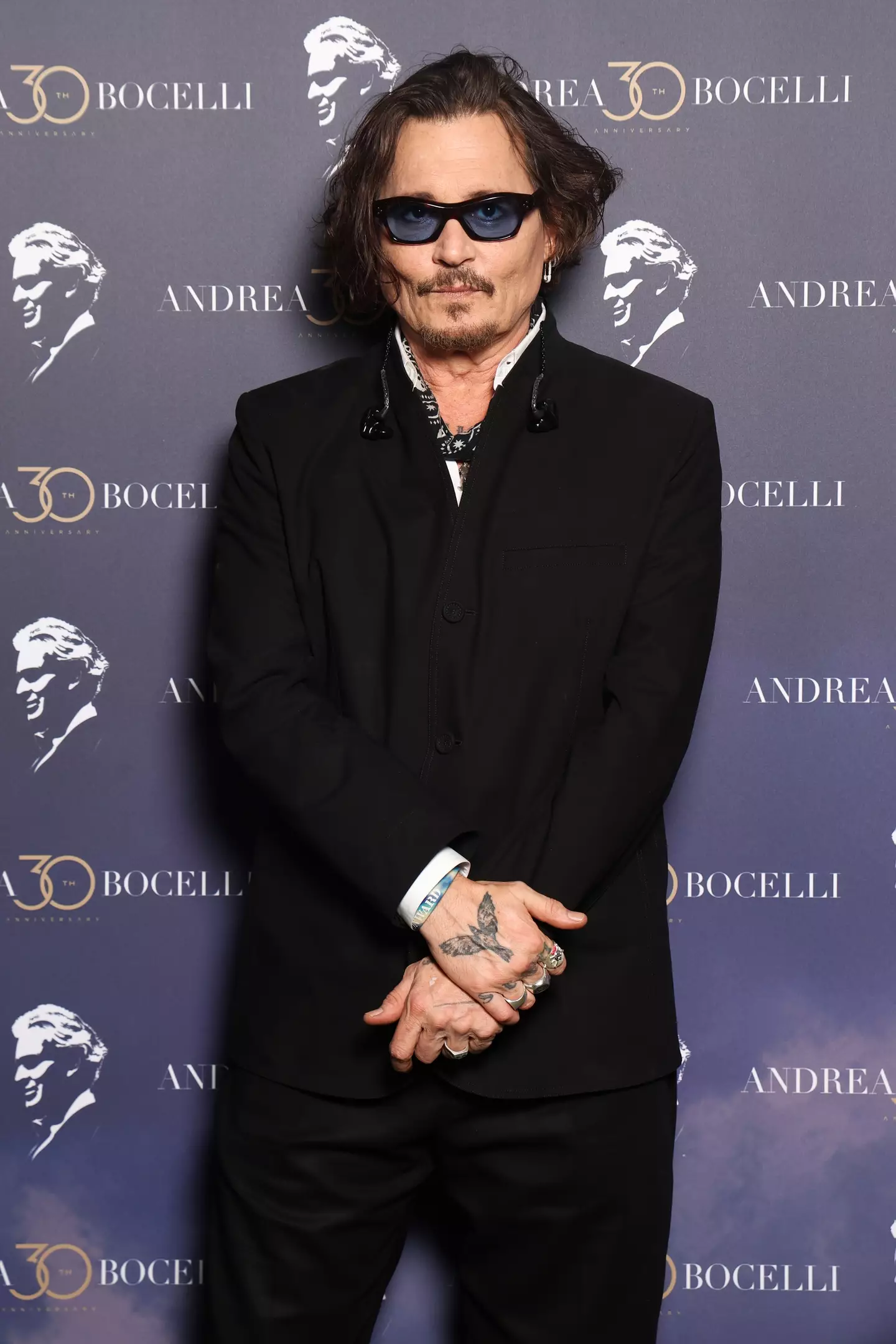 Depp is many decades older than Ortega. (Vittorio Zunino Celotto/Getty Images for Mercury Studios)