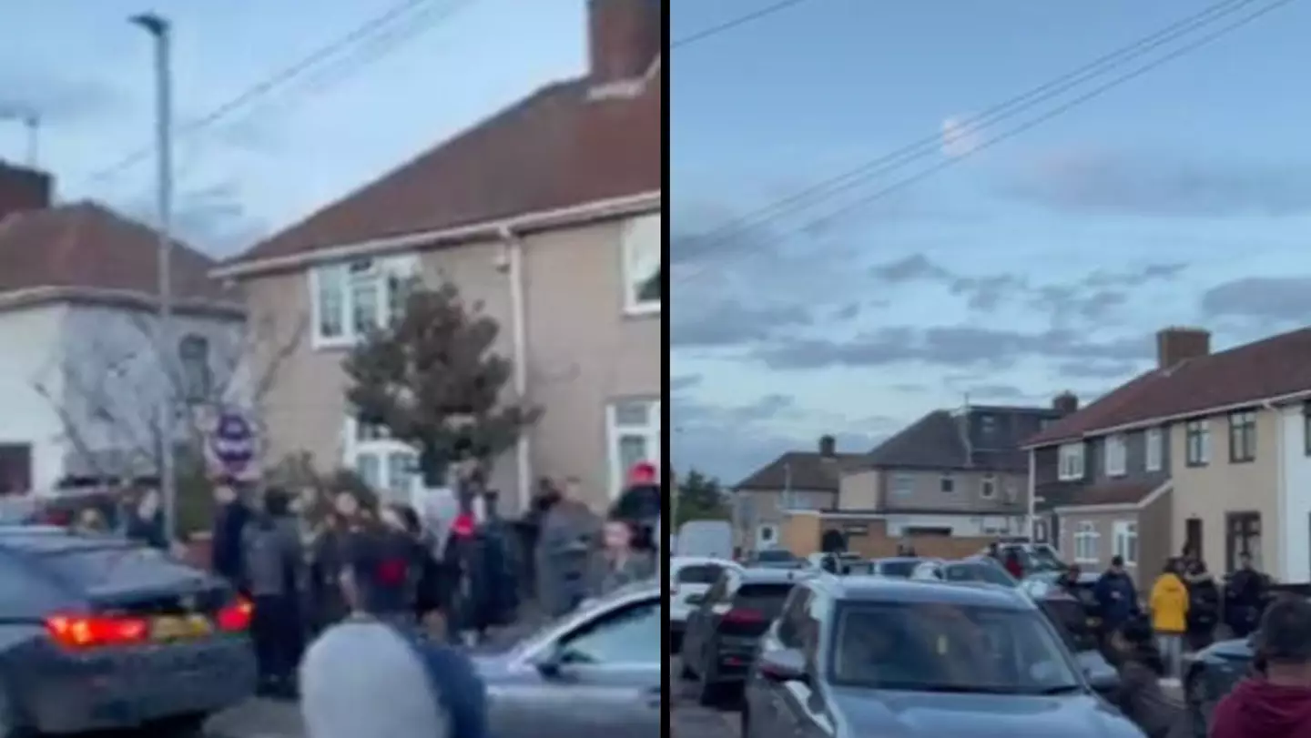 Hundreds queue down street to snap up London home to rent