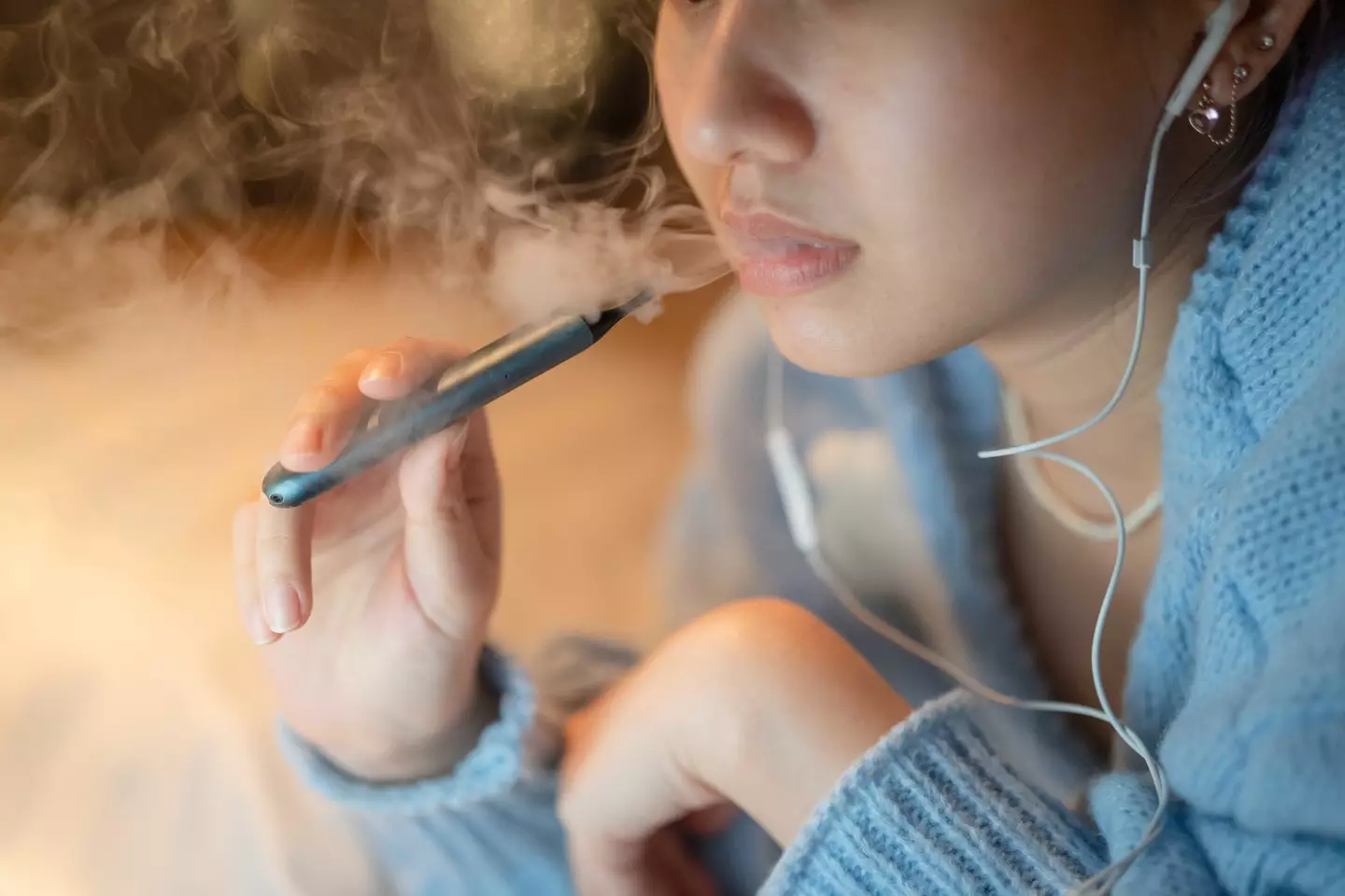 The UK is gearing up for a ban on disposable vapes this year (Getty Stock Image)