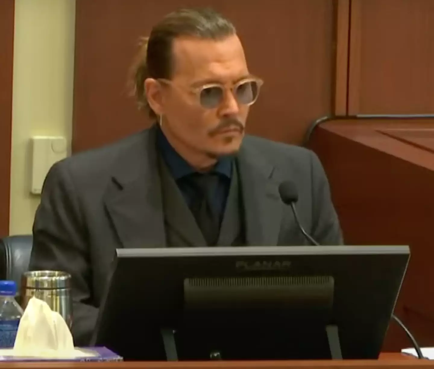 Johnny Depp gave testimony for the third day running.
