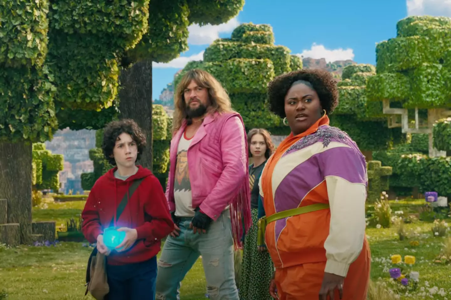 Yes the movie looks like that. No, this is not a bit. (Warner Brothers)