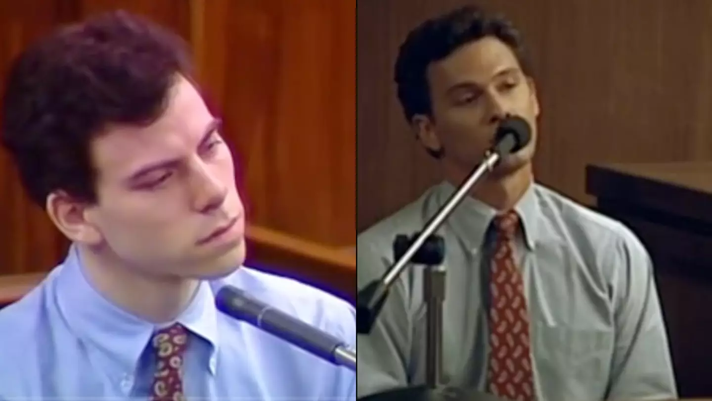 Fans can't believe difference in emotion between side-by-side footage of actual Menendez trial and Netflix series