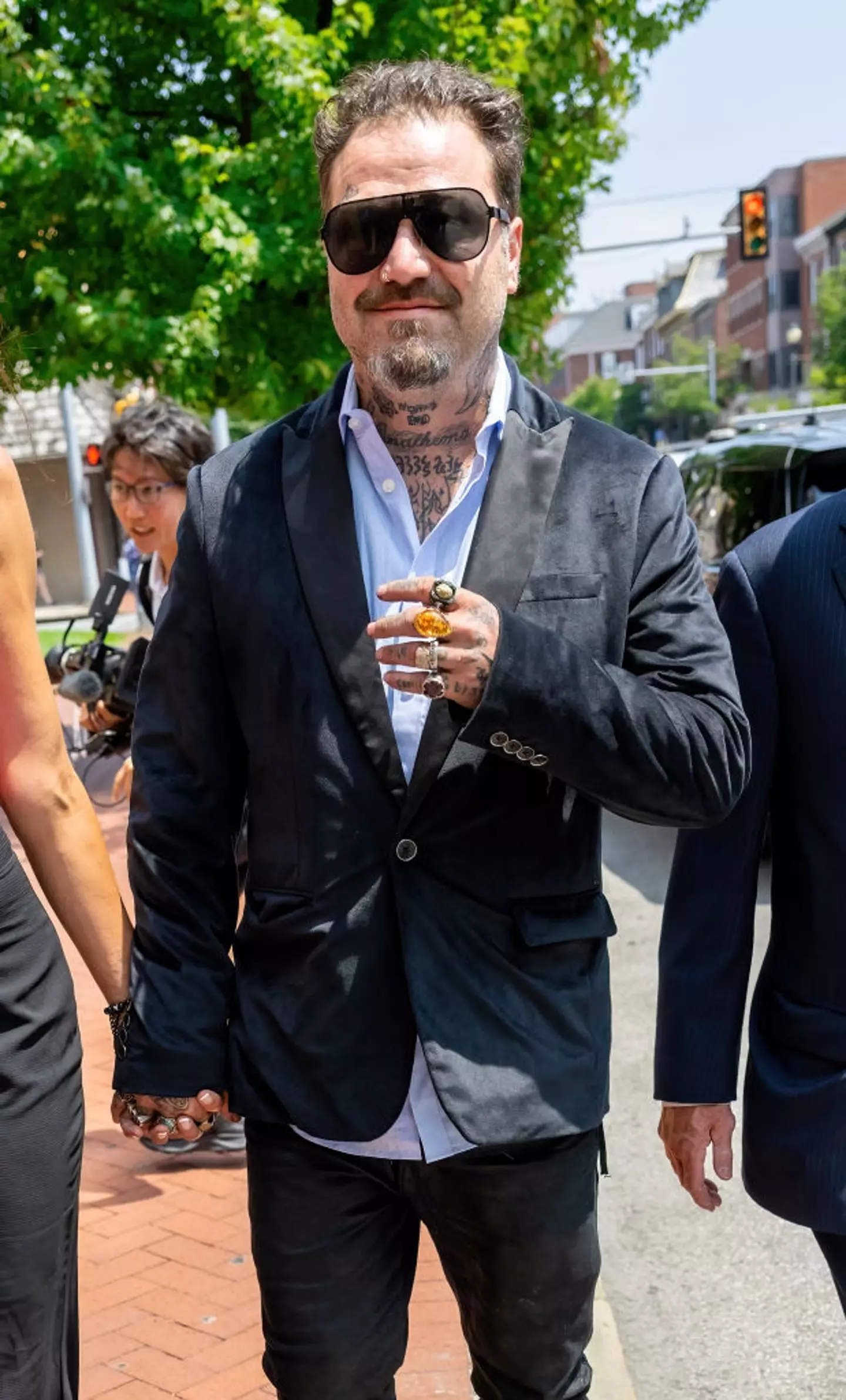 Bam Margera has downplayed the idea of filming stunts in Jackass 5 (Gilbert Carrasquillo/GC Images)