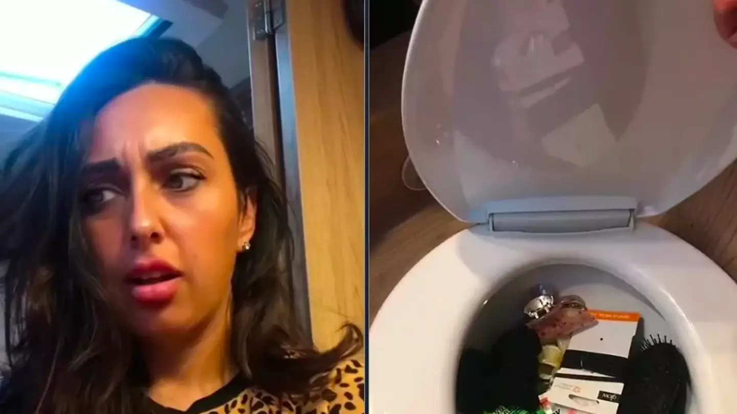 Traveller girl says they never use the toilet in their caravans as it's used for a different purpose