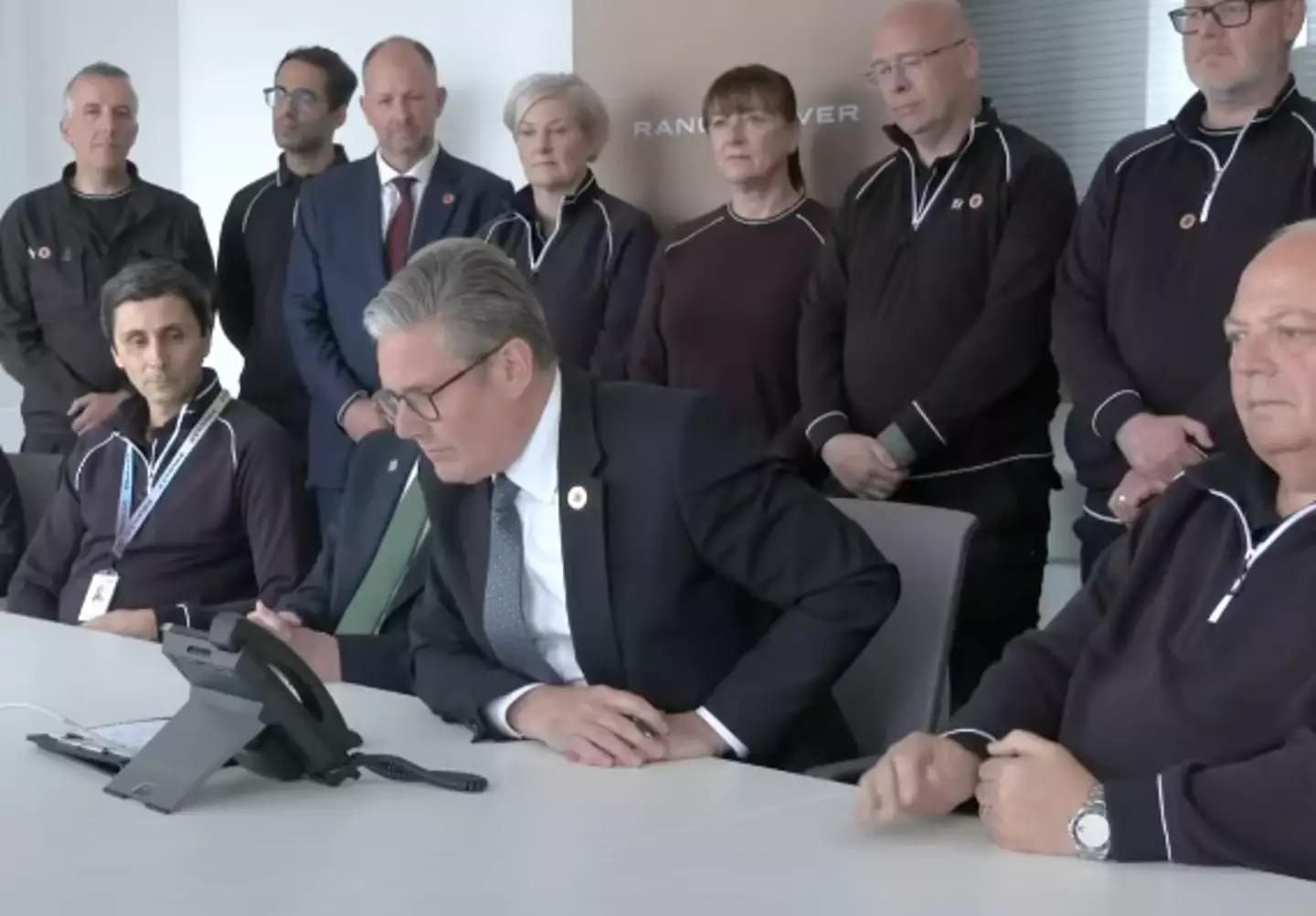 PM Sir Keir Starmer was delighted with the outcome (BBC)