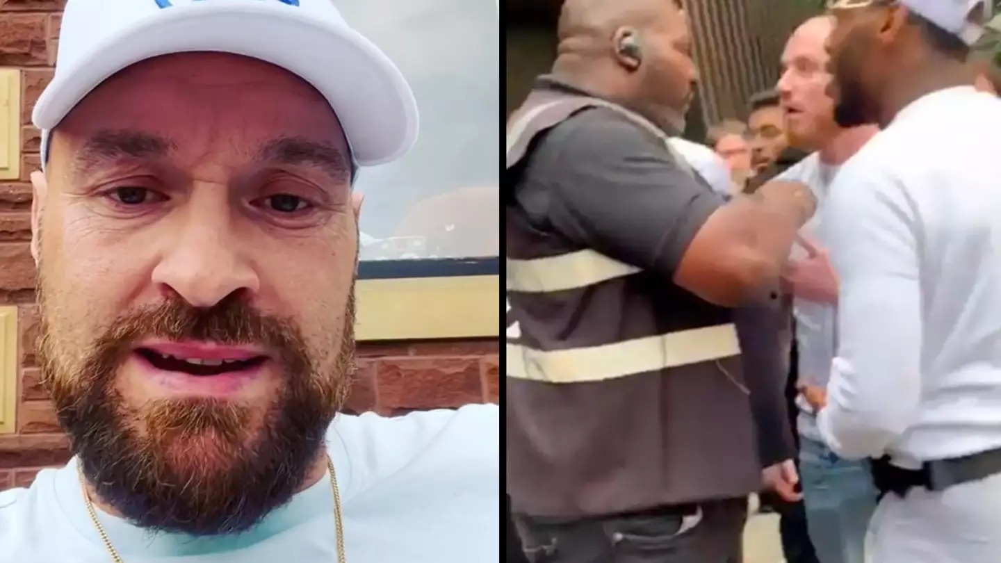 Tyson Fury Responds To Video Of Ex-British Boxer Julius Francis Knocking Out Man