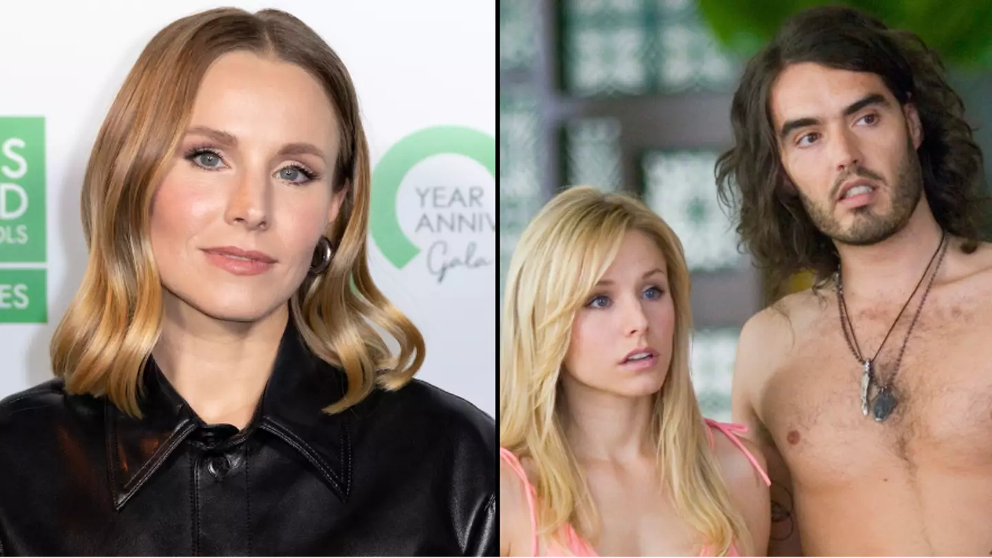 Kristen Bell threatened Russell Brand 'not to try anything' on set of Forgetting Sarah Marshall